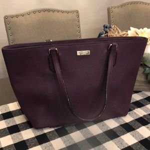 KateSpade Laurel Purse cranberry color